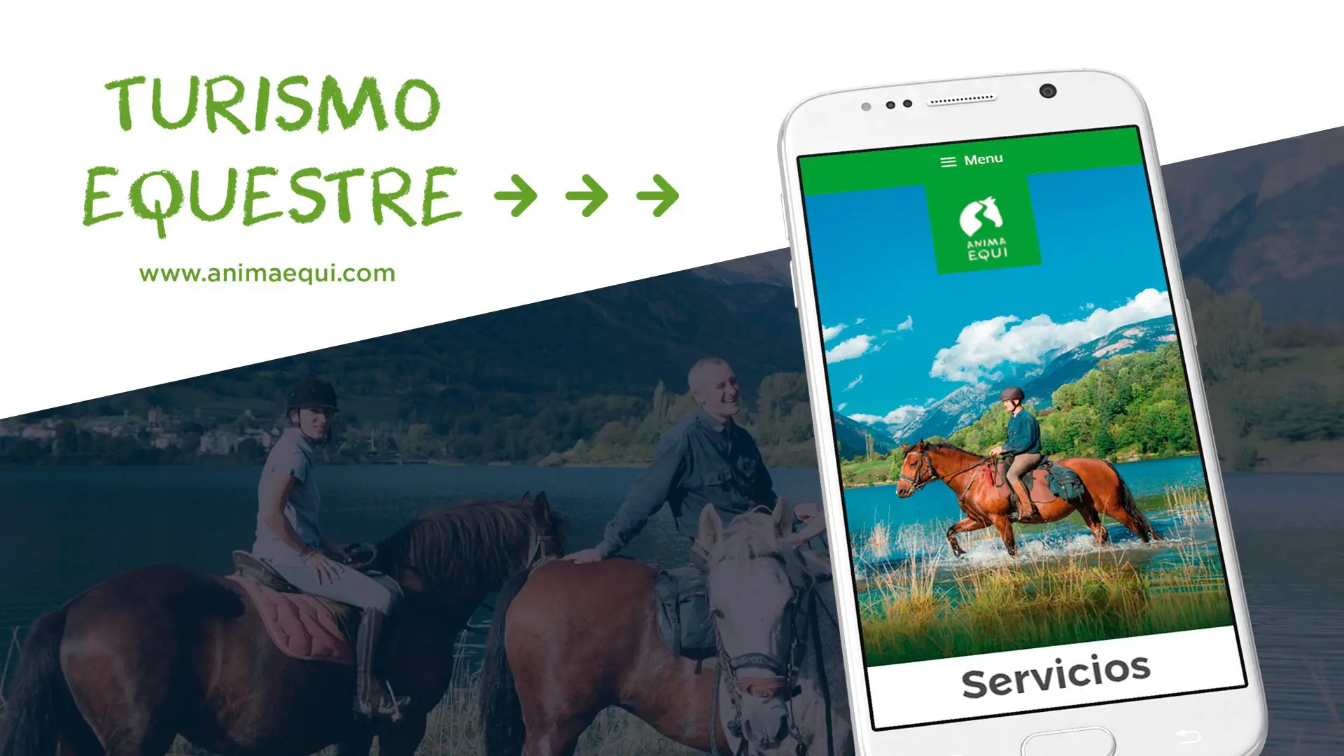 Web responsive para Anima Equi