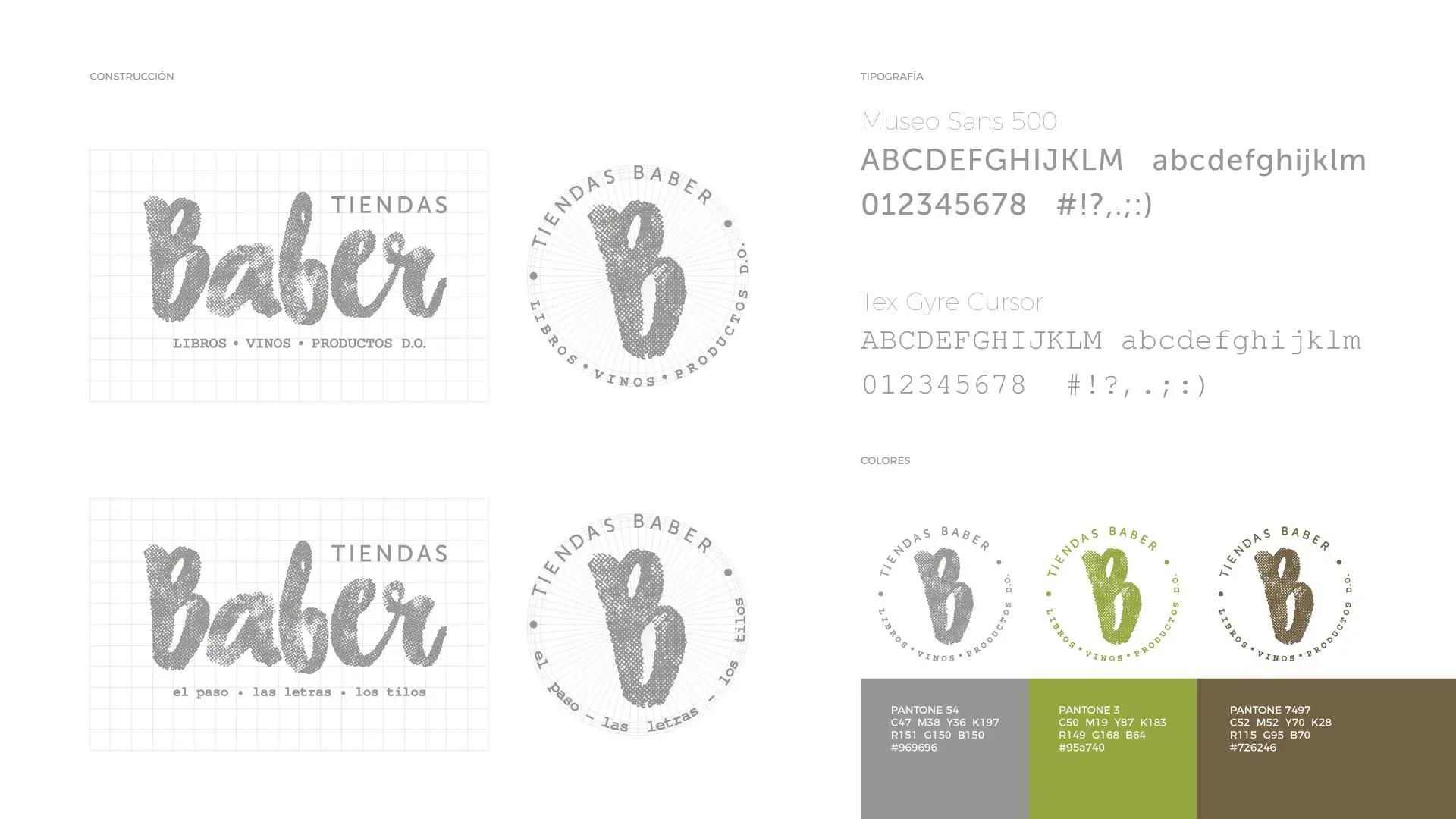 Tiendas Baber identidad visual