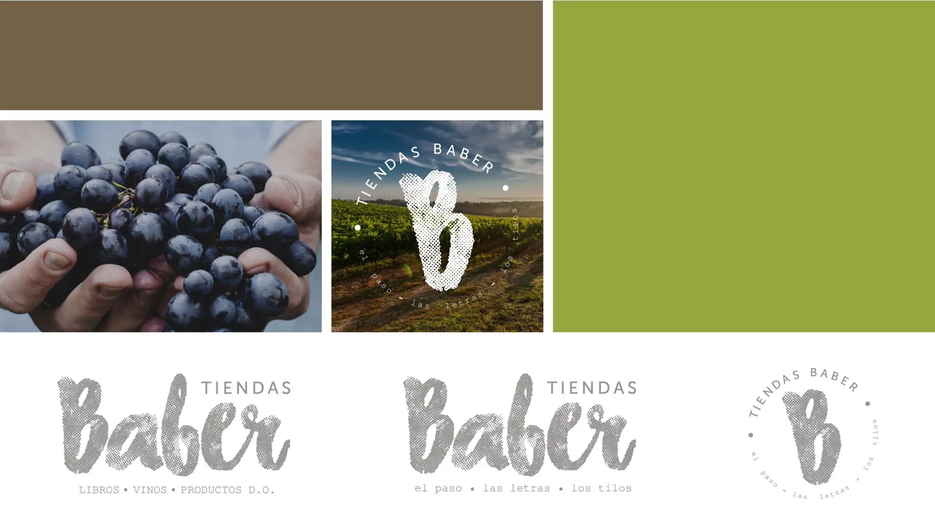 Tiendas Baber identidad visual