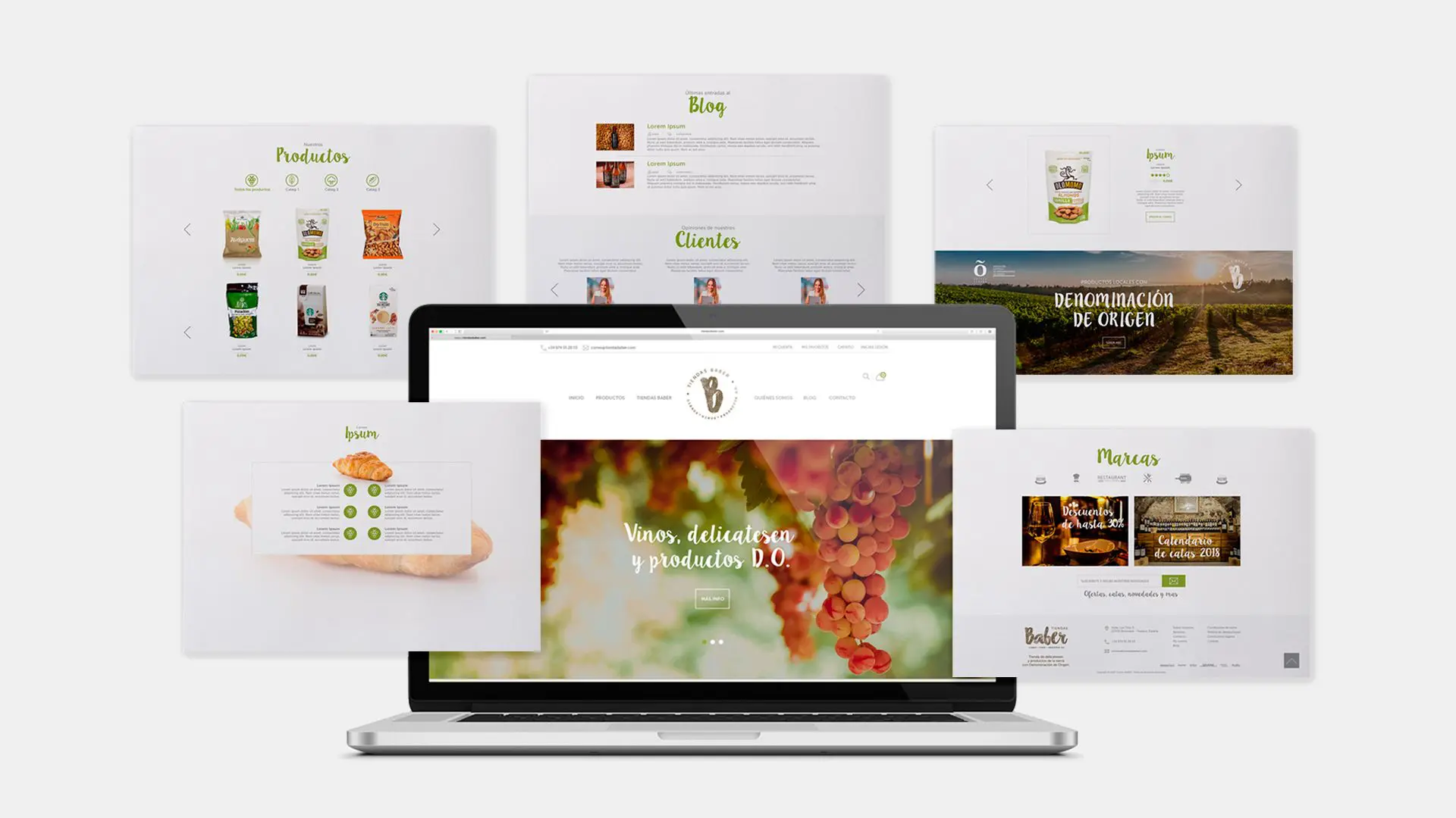 Tiendas Baber Diseño web