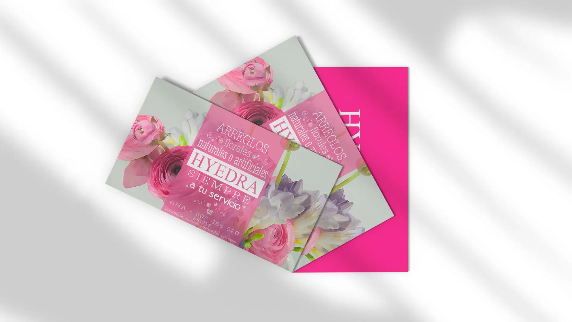 Floristeria Hyedra flyers